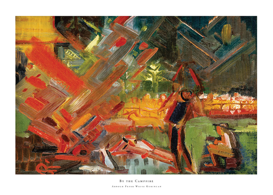 By the Campfire By Arnold Peter Weisz Kubincan-12