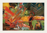 Accanto al fuoco da campo di Arnold Peter Weisz Kubincan-5