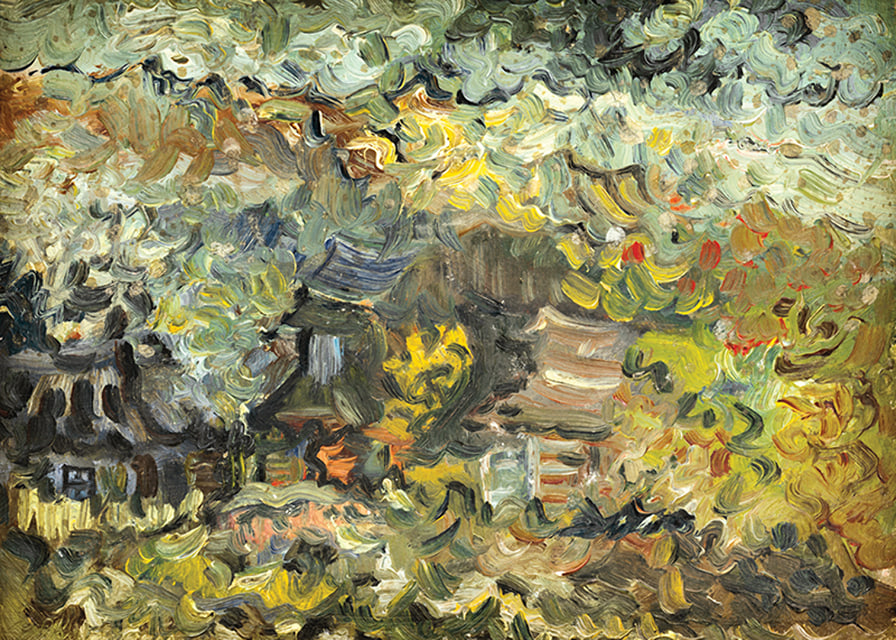 Little Houses By The Forest By Arnold Peter Weisz Kubincan-12