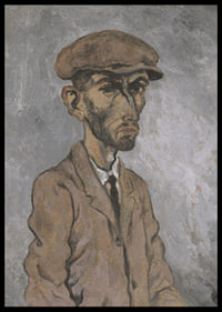 Self-Portrait By Arnold Peter Weisz Kubincan-8