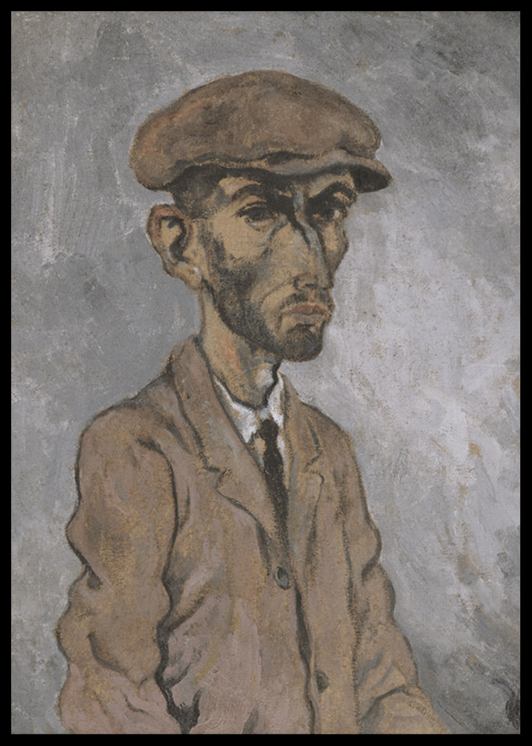 Self-Portrait By Arnold Peter Weisz Kubincan-12