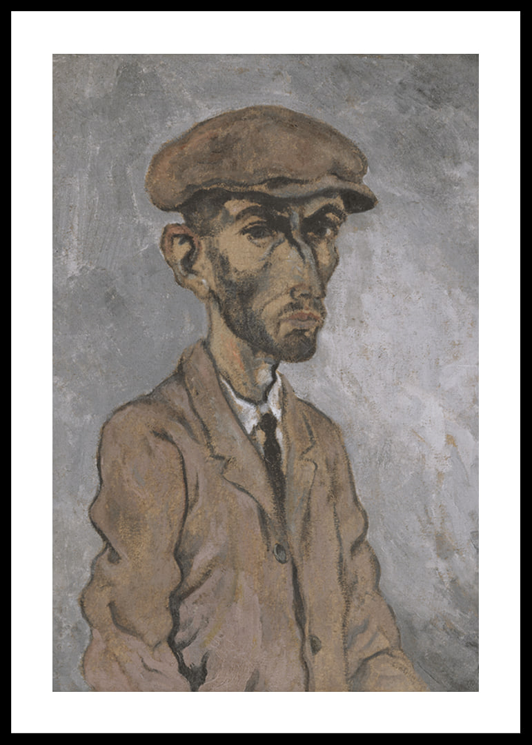 Self-Portrait By Arnold Peter Weisz Kubincan-12