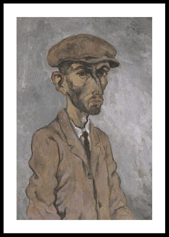 Poster Self-Portrait By Arnold Peter Weisz Kubincan