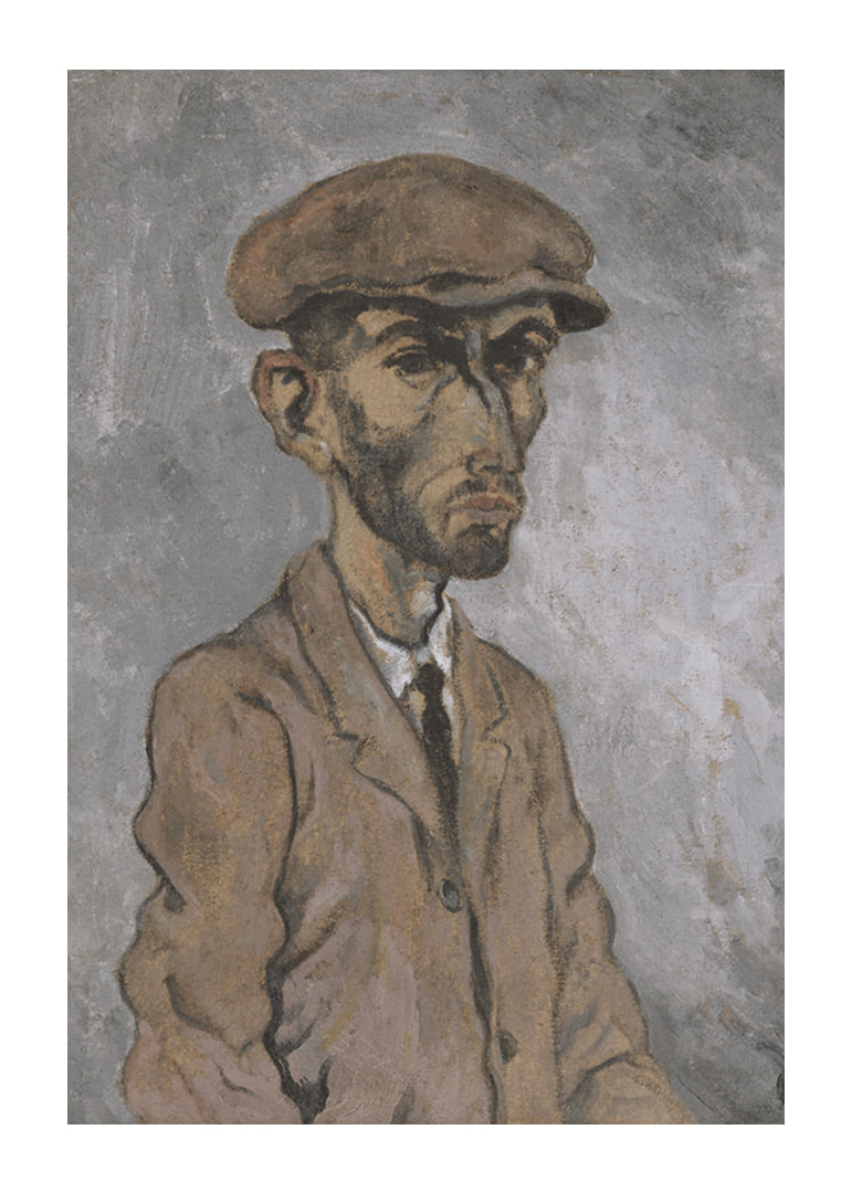 Self-Portrait By Arnold Peter Weisz Kubincan-12