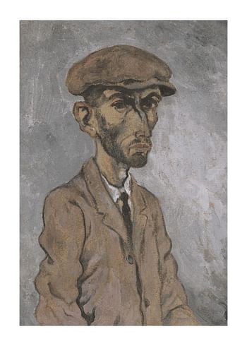Poster Self-Portrait By Arnold Peter Weisz Kubincan