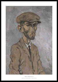 Self-Portrait By Arnold Peter Weisz Kubincan-0