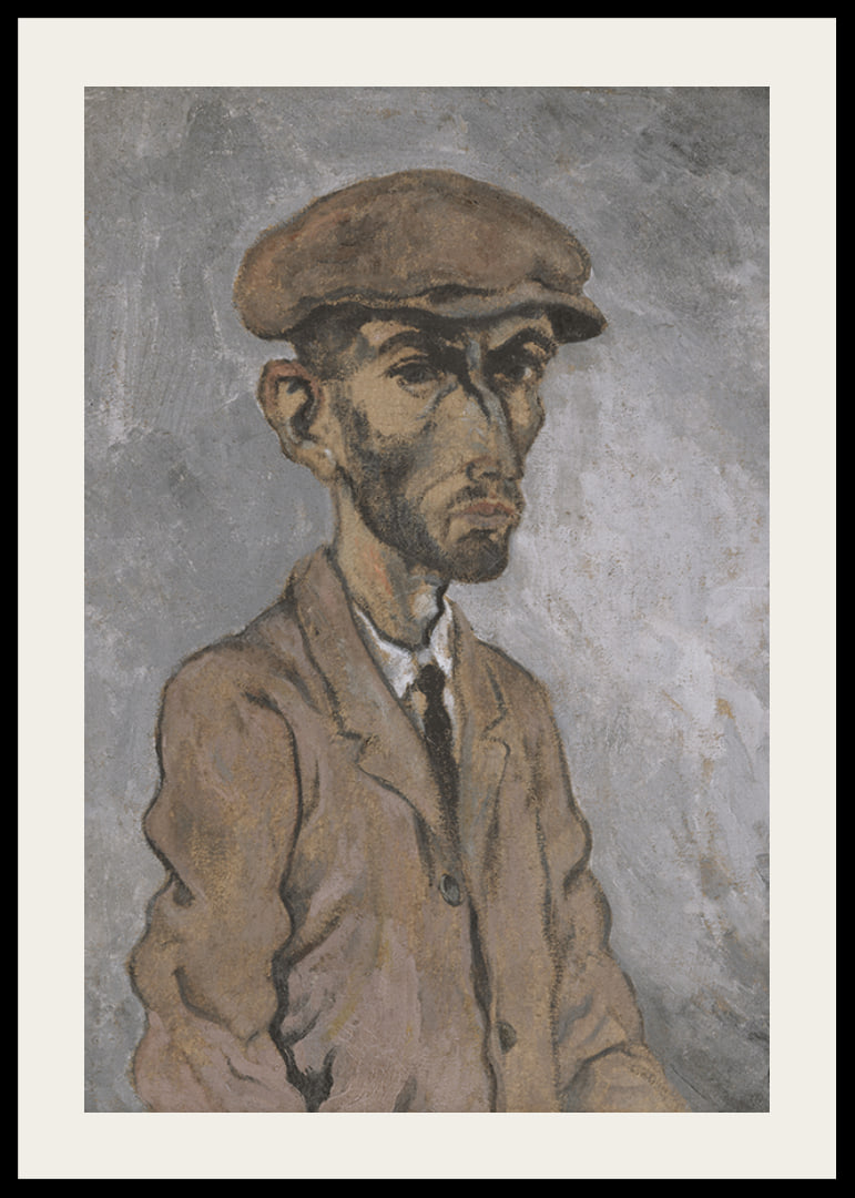 Self-Portrait By Arnold Peter Weisz Kubincan-12