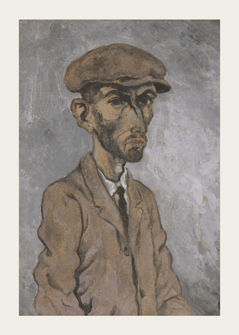 Self-Portrait By Arnold Peter Weisz Kubincan-12