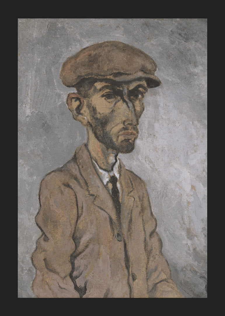 Self-Portrait By Arnold Peter Weisz Kubincan-12
