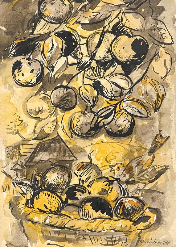 Stilleven met appels door Arnold Peter Weisz Kubincan-12