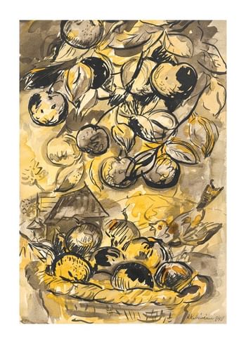 Affiche Still Life With Apples By Arnold Peter Weisz Kubincan