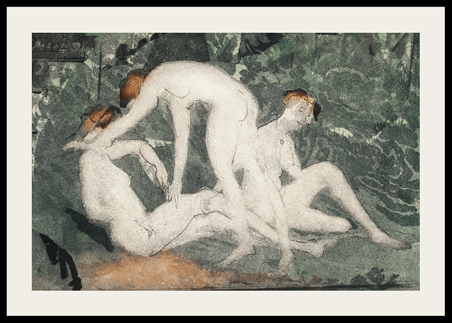 Against Green By Arthur Bowen Davies-12