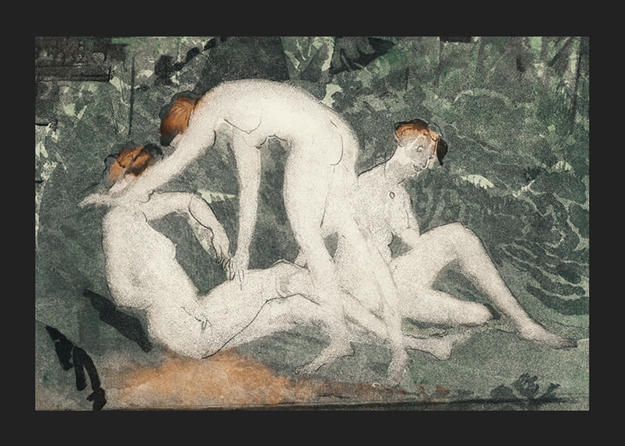 Against Green By Arthur Bowen Davies-12