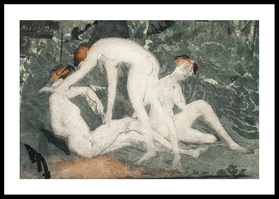 Against Green By Arthur Bowen Davies-12