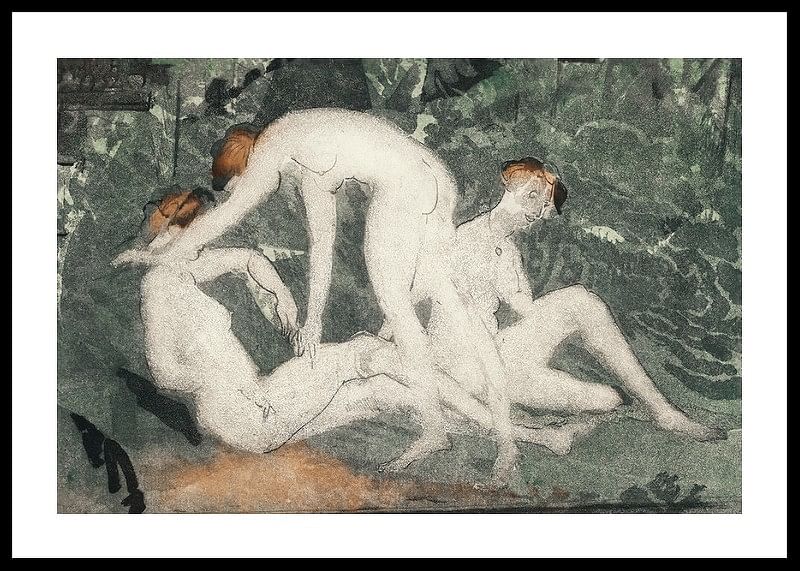 Contre le vert par Arthur Bowen Davies-12
