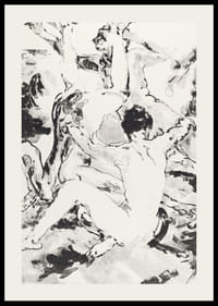 Tre akrobater av Arthur Bowen Davies-4