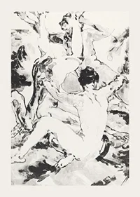 Three Acrobats By Arthur Bowen Davies-5
