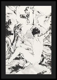 Three Acrobats By Arthur Bowen Davies-6