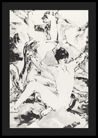 Tre akrobater av Arthur Bowen Davies-6