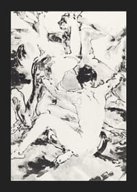 Tre akrobater av Arthur Bowen Davies-7