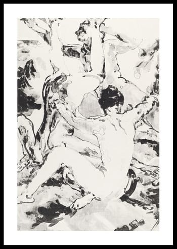 Poster Three Acrobats By Arthur Bowen Davies