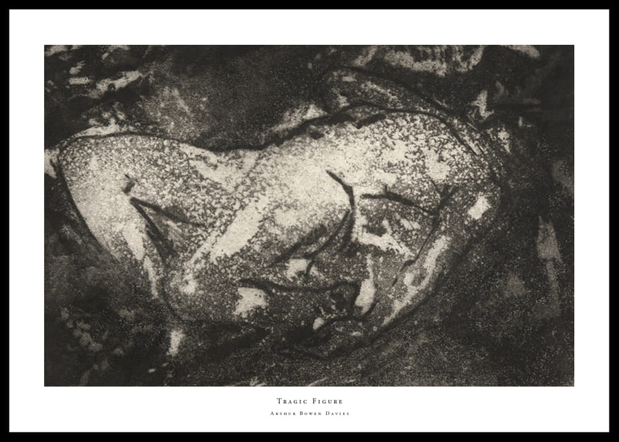 Tragic Figure By Arthur Bowen Davies-12