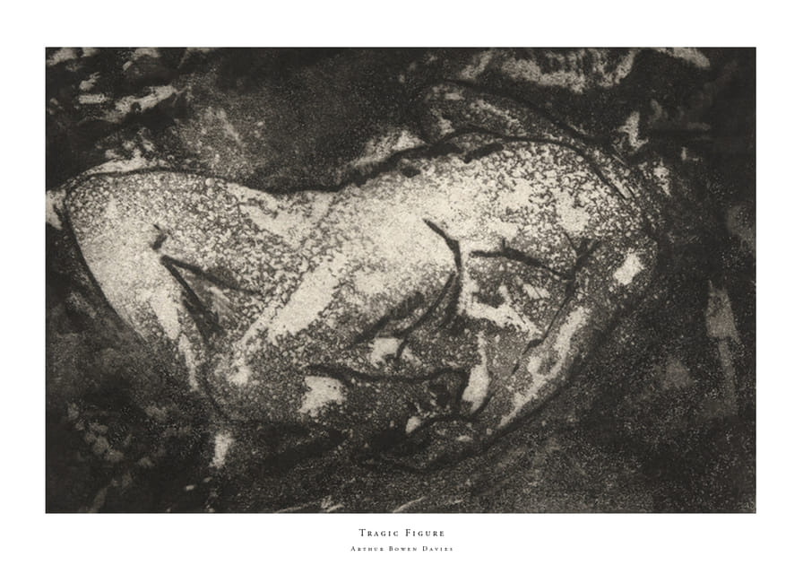 Tragic Figure By Arthur Bowen Davies-12