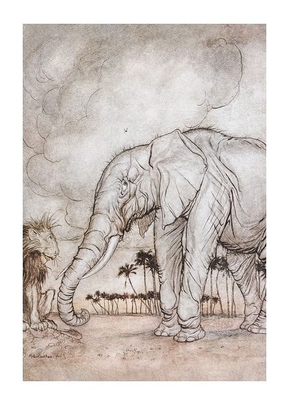 Plagát The Maiden Fetched The Magic Wand By Arthur Rackham