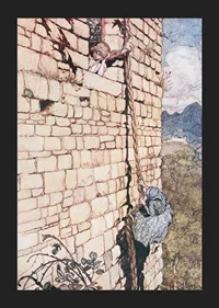 The Wolf And The Crane By Arthur Rackham-7
