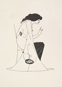 Grotescos de Aubrey Vincent Beardsley-9