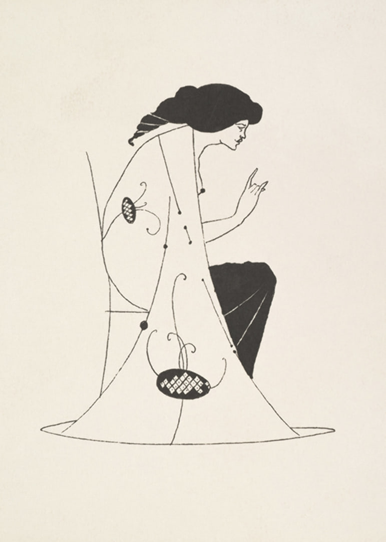 Grotescos de Aubrey Vincent Beardsley-12