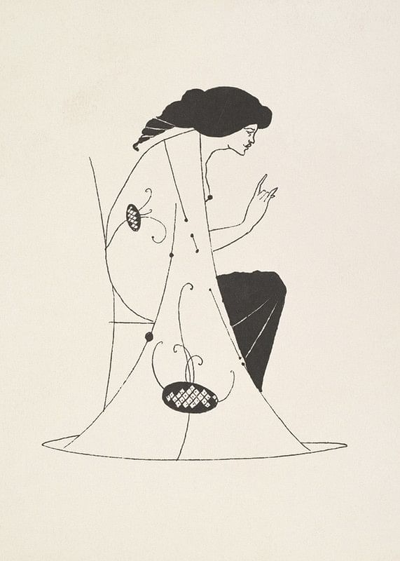 Grotesques By Aubrey Vincent Beardsley-12