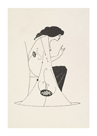Grotescos de Aubrey Vincent Beardsley-3