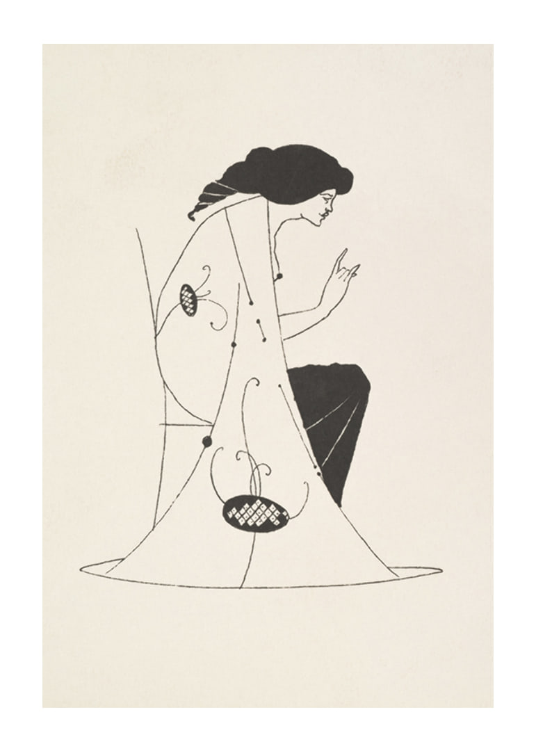 Grotescos de Aubrey Vincent Beardsley-12