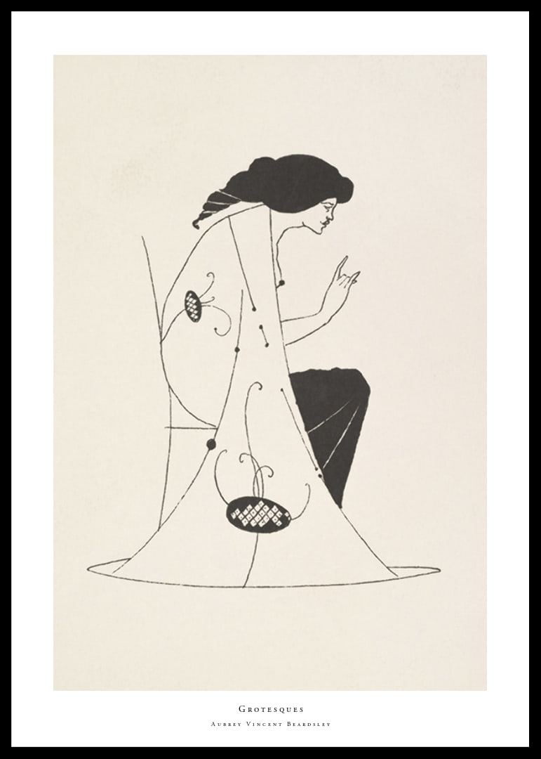Grotescos de Aubrey Vincent Beardsley-12