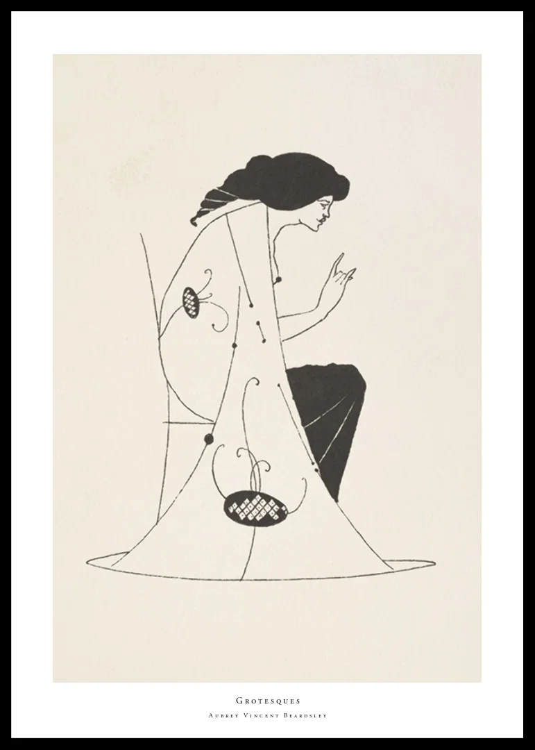 Grotesques By Aubrey Vincent Beardsley-12