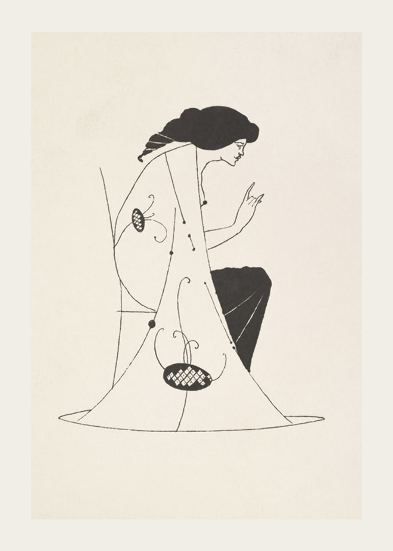 Grotescos de Aubrey Vincent Beardsley-12