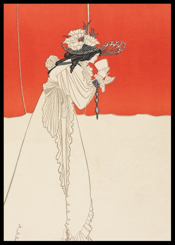 Isolde door Aubrey Vincent Beardsley-12