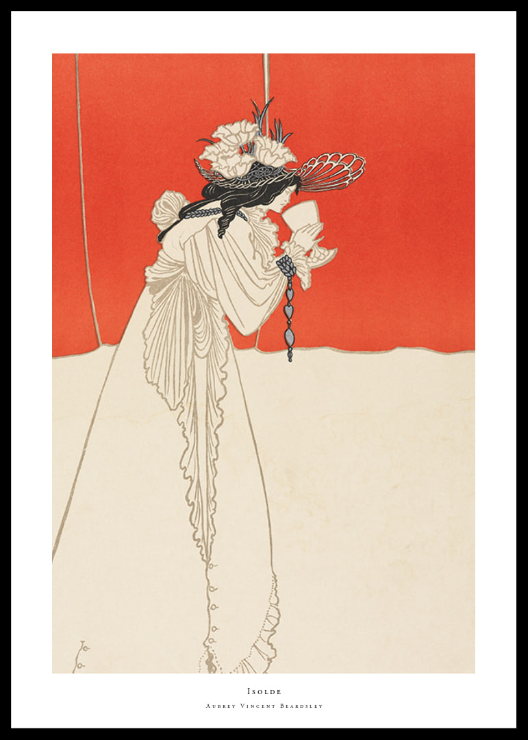 Isolde By Aubrey Vincent Beardsley-12
