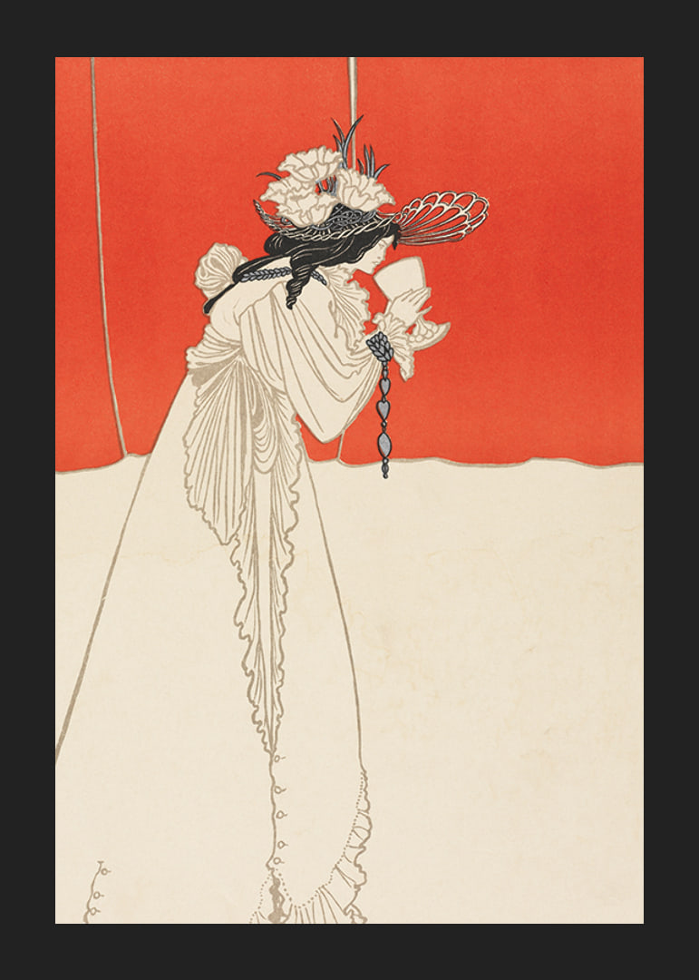 Isolde By Aubrey Vincent Beardsley-12
