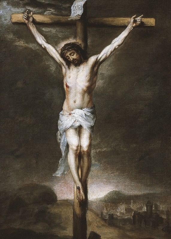 De kruisiging door Bartholomeus Esteban Murillo-12
