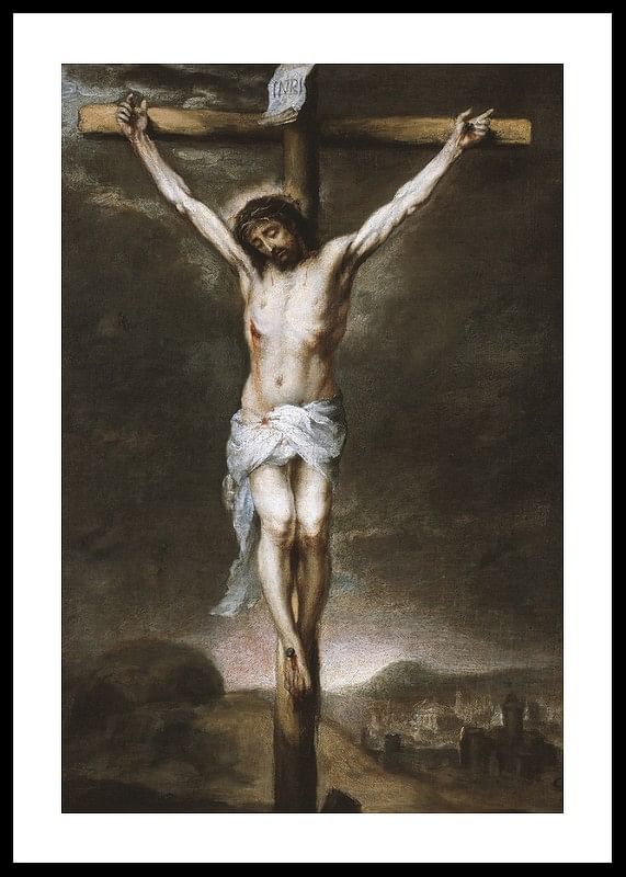 De kruisiging door Bartholomeus Esteban Murillo-12