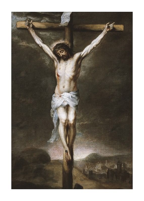 De kruisiging door Bartholomeus Esteban Murillo-12