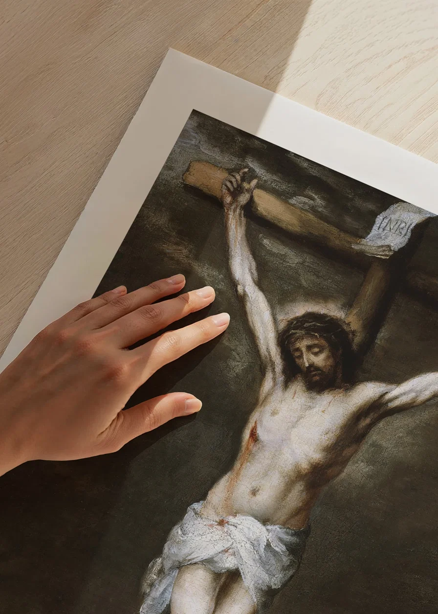 The Crucifixion By Bartholomew Esteban Murillo-12