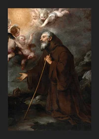 The Vision Of St. Francis Of Paola By Bartholomew Esteban Murillo-7