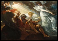 Moses Shown The Promised Land By Benjamin West-8