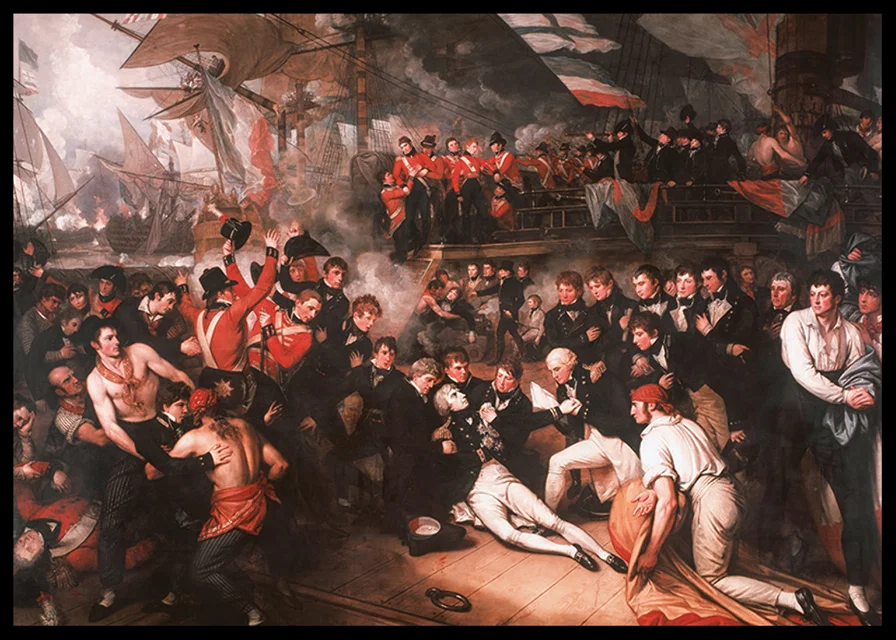 The Death Of Nelson By Benjamin West-12