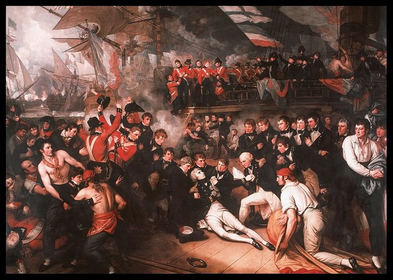 La mort de Nelson par Benjamin West-12
