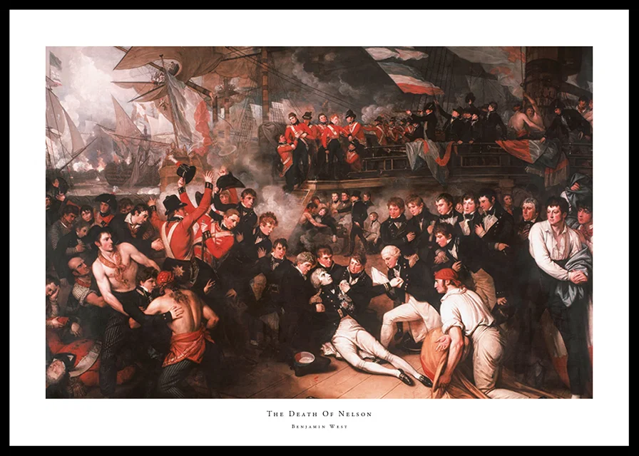 The Death Of Nelson By Benjamin West-12