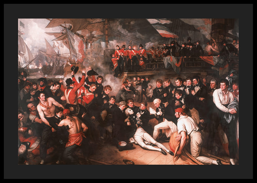 La muerte de Nelson, de Benjamin West-12